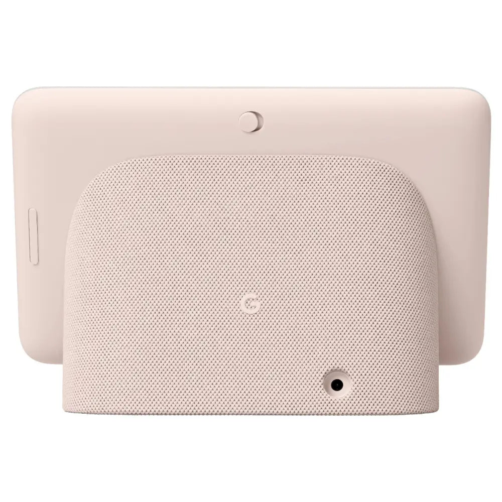 google nest hub 2da gen 7pulg asistente google con pantalla rosa_4