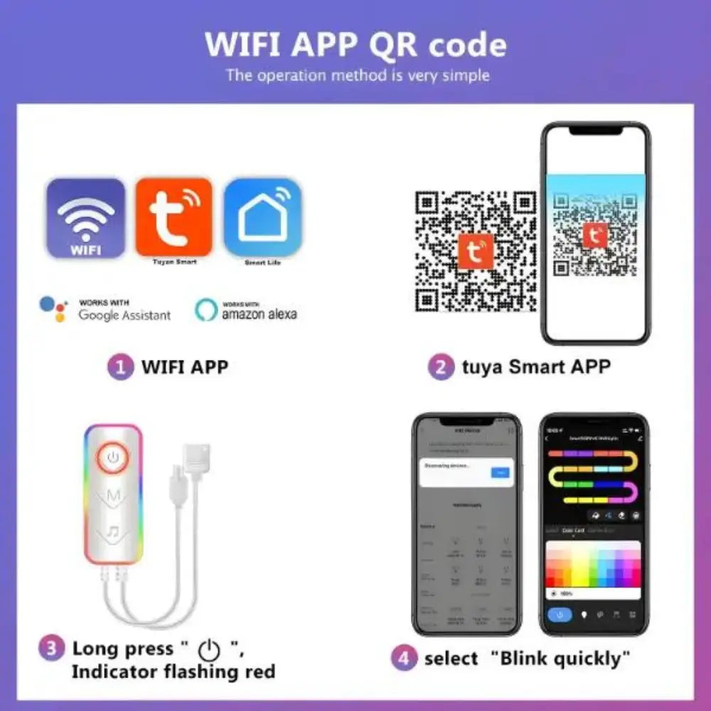 lampara de pie led inteligente wifi led rgbic_10