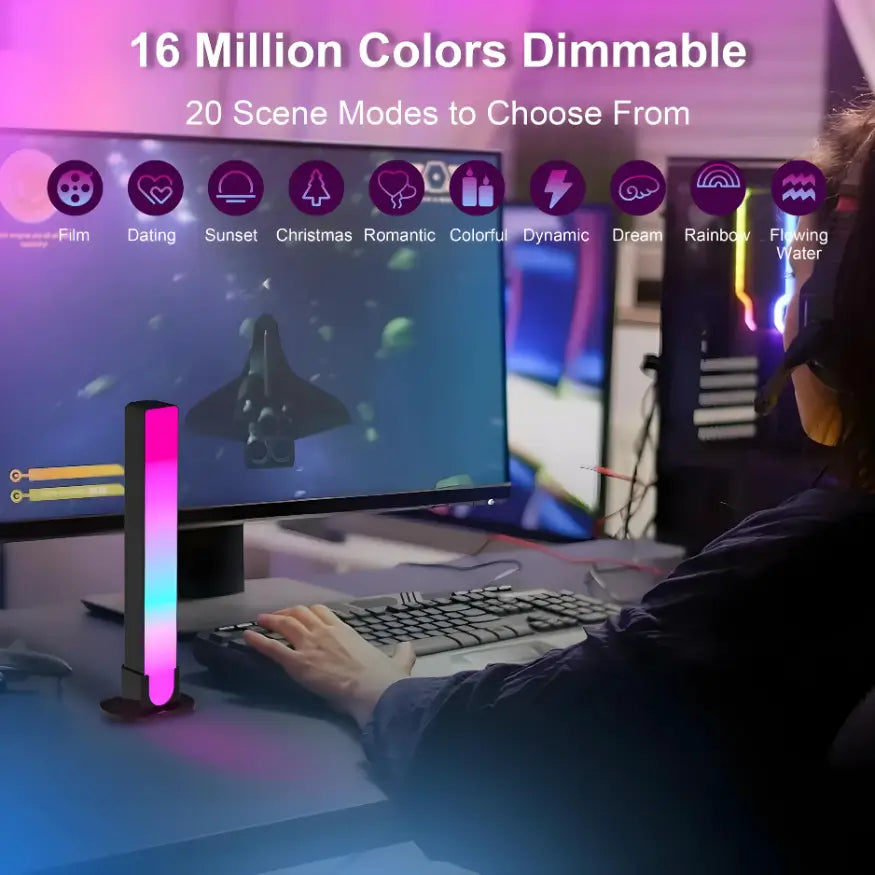 barras de luz gamer led rgbic retroiluminacion escritorio x2_7