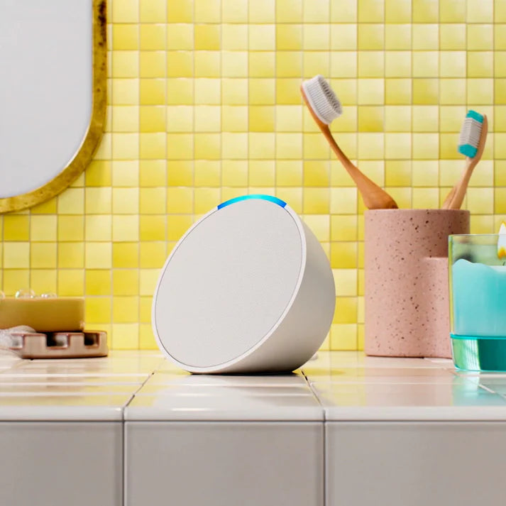 amazon alexa echo pop glacier white_5