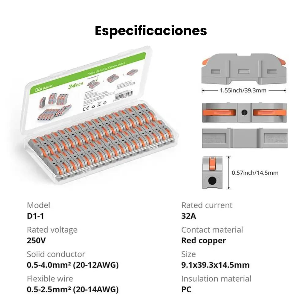 conector rapido empalme sonoff fast clip universal_7
