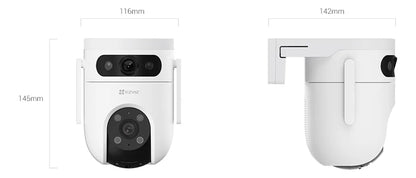 camara seguridad wifi h9c doble lente 3mp exterior ezviz blanco_3