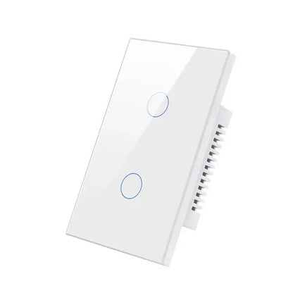 interruptor inteligente wifi blanco 2 botones sin cable neutro_1