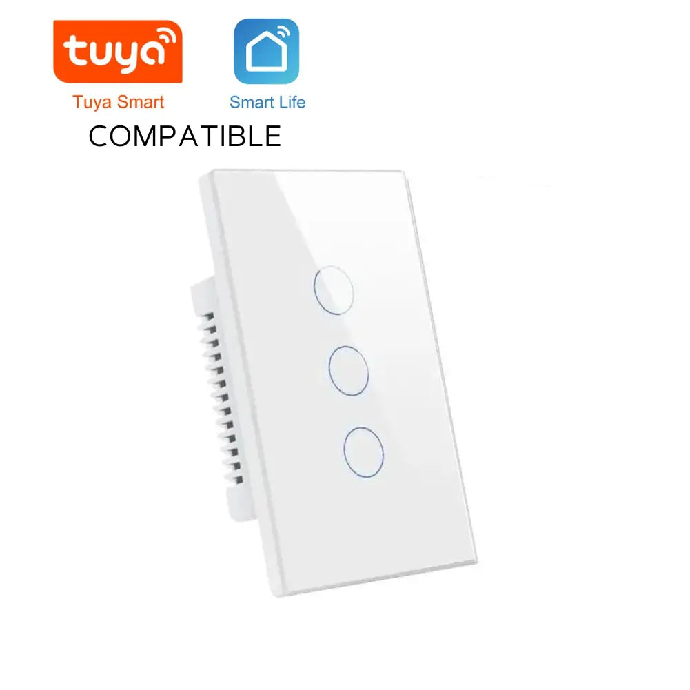 interruptor inteligente wifi blanco 3 botones sin cable neutro_2