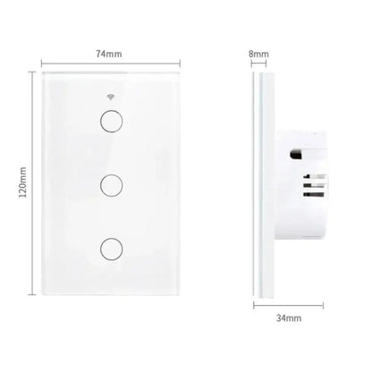 interruptor inteligente wifi blanco 3 botones sin cable neutro_7