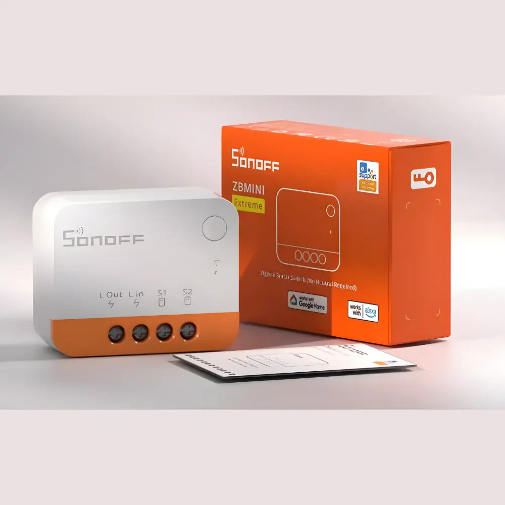 interruptor zigbee sin neutro sonoff mini extreme zbminil2_5