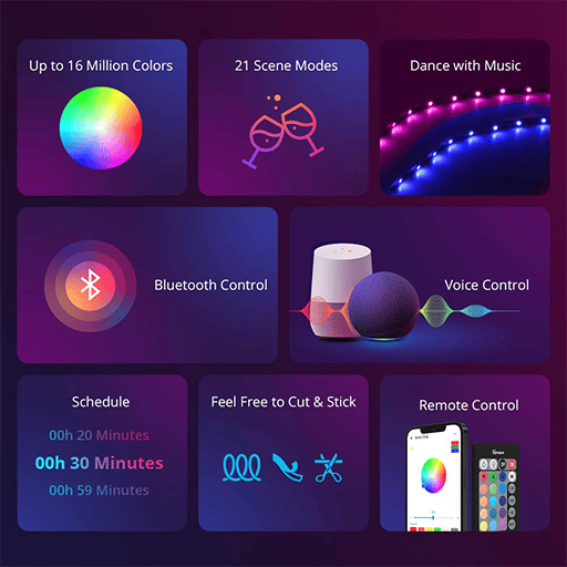tira led wifi sonoff l2 5 metros ip65_4