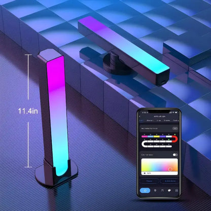 barras de luz gamer led rgbic retroiluminacion escritorio x2_3