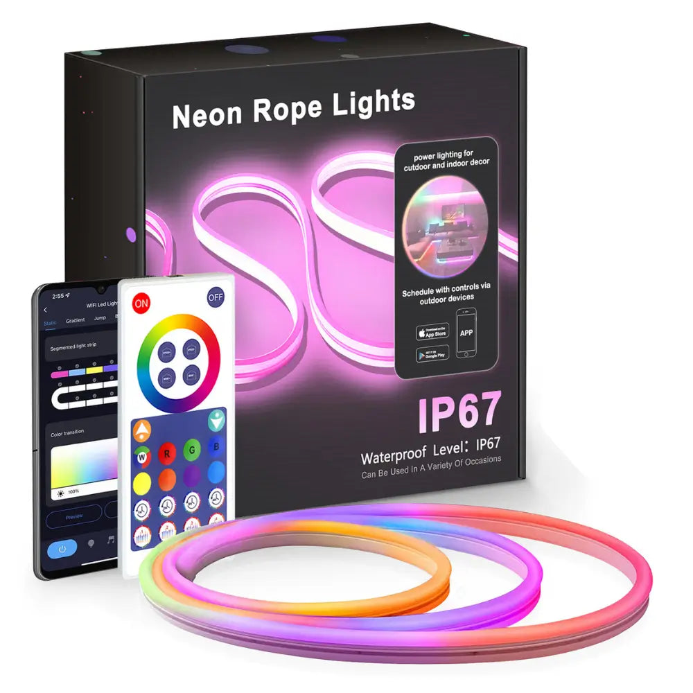 luz de neon led rgbic tuya wifi bluetooth 5 metros_1