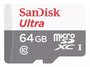 Tarjeta de memoria SanDisk Ultra con adaptador SD 64GB