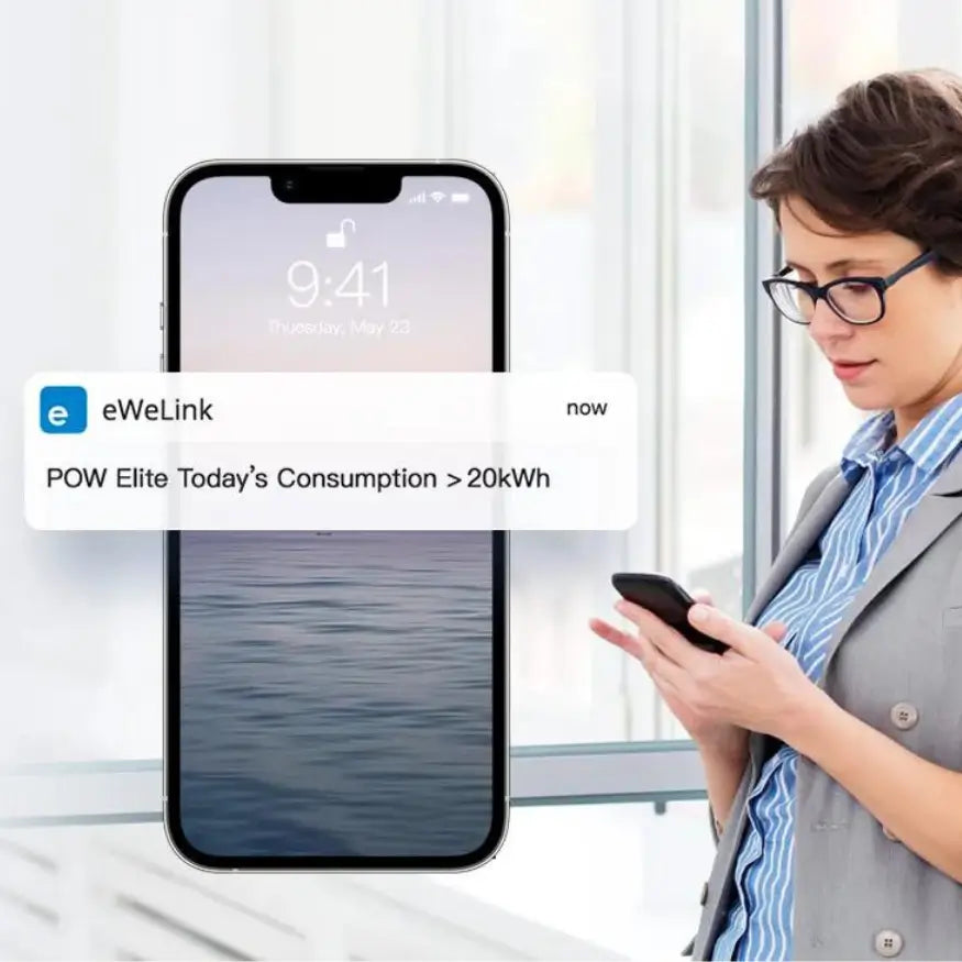 medidor de energia interruptor wifi sonoff pow elite 20a_4