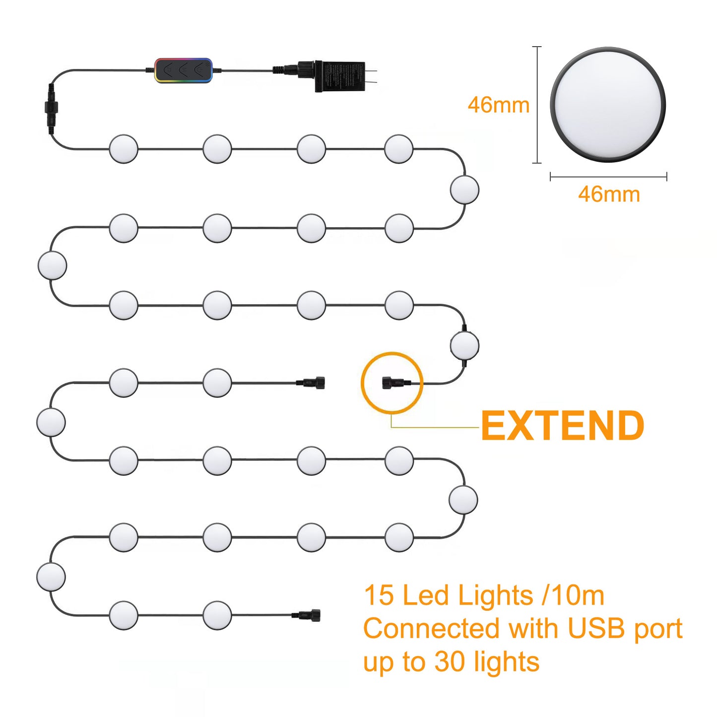 luces inteligentes wifi rgb para jardin ip67_3