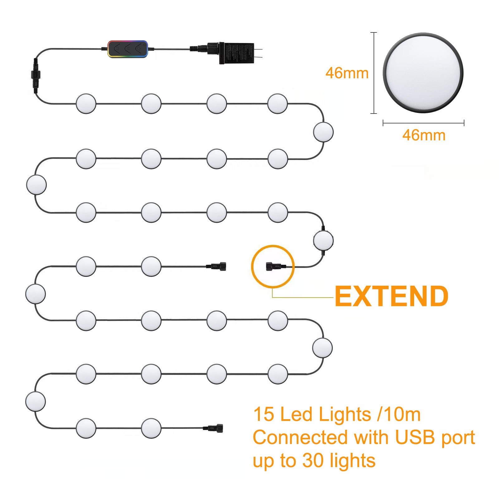luces inteligentes wifi rgb para jardin ip67_3