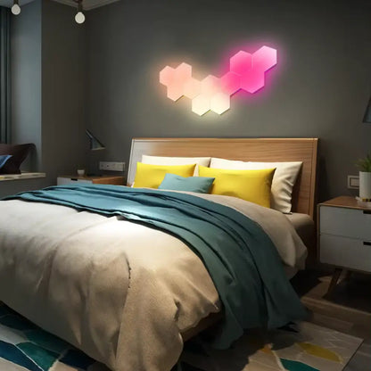 hexagonos led gamer rgbic pack x15_4