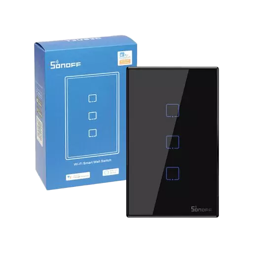interruptor inteligente wi fi rf tx 3 botones negro_1