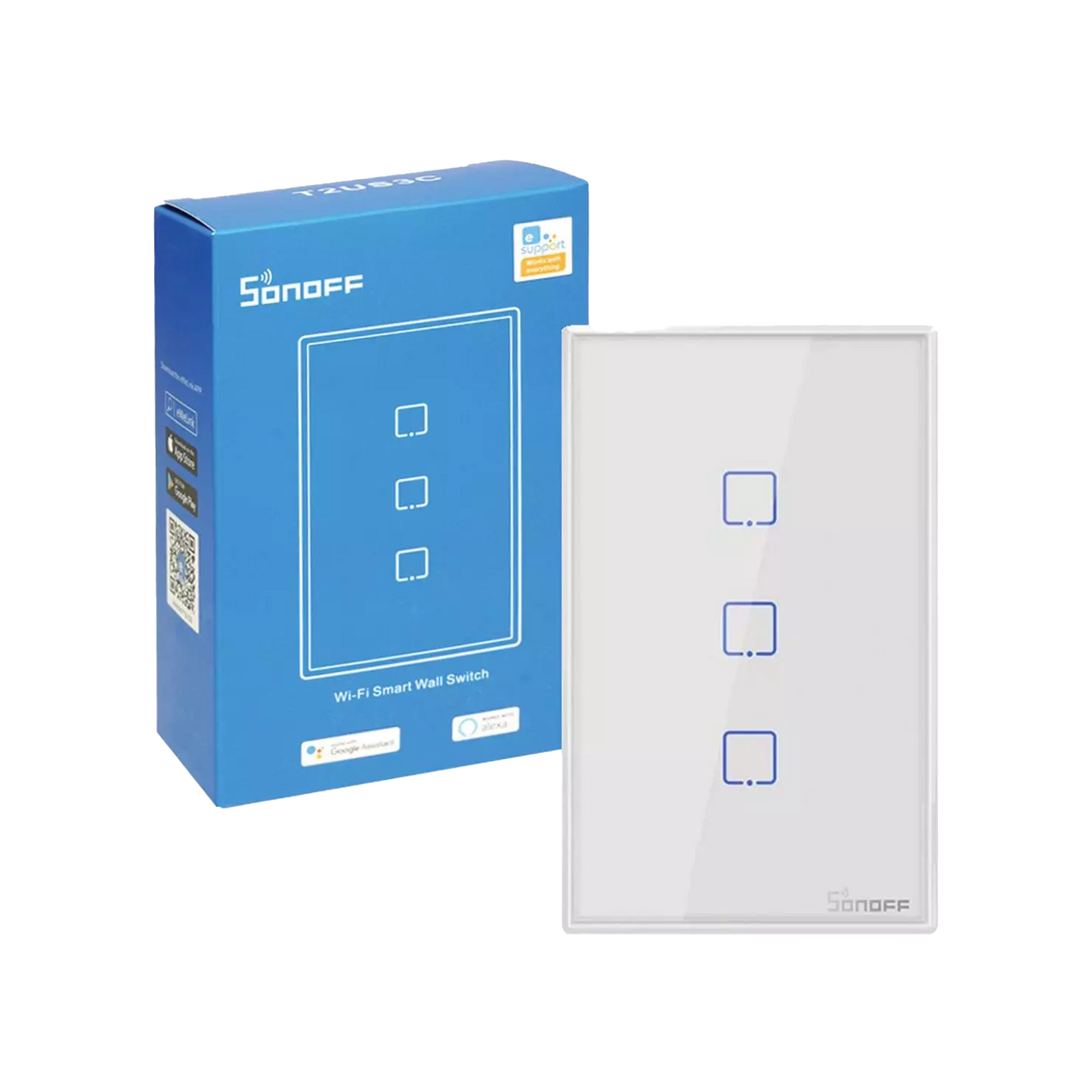 interruptor inteligente sonoff wi fi rf tx 3 botones blanco_1
