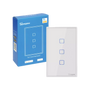 Interruptor Inteligente Sonoff Wi-Fi RF TX 3 Botones Blanco
