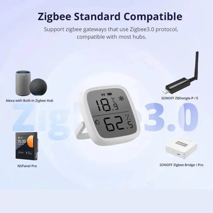 sensor de temperatura y humedad sonoff snzb 02d zigbee_5