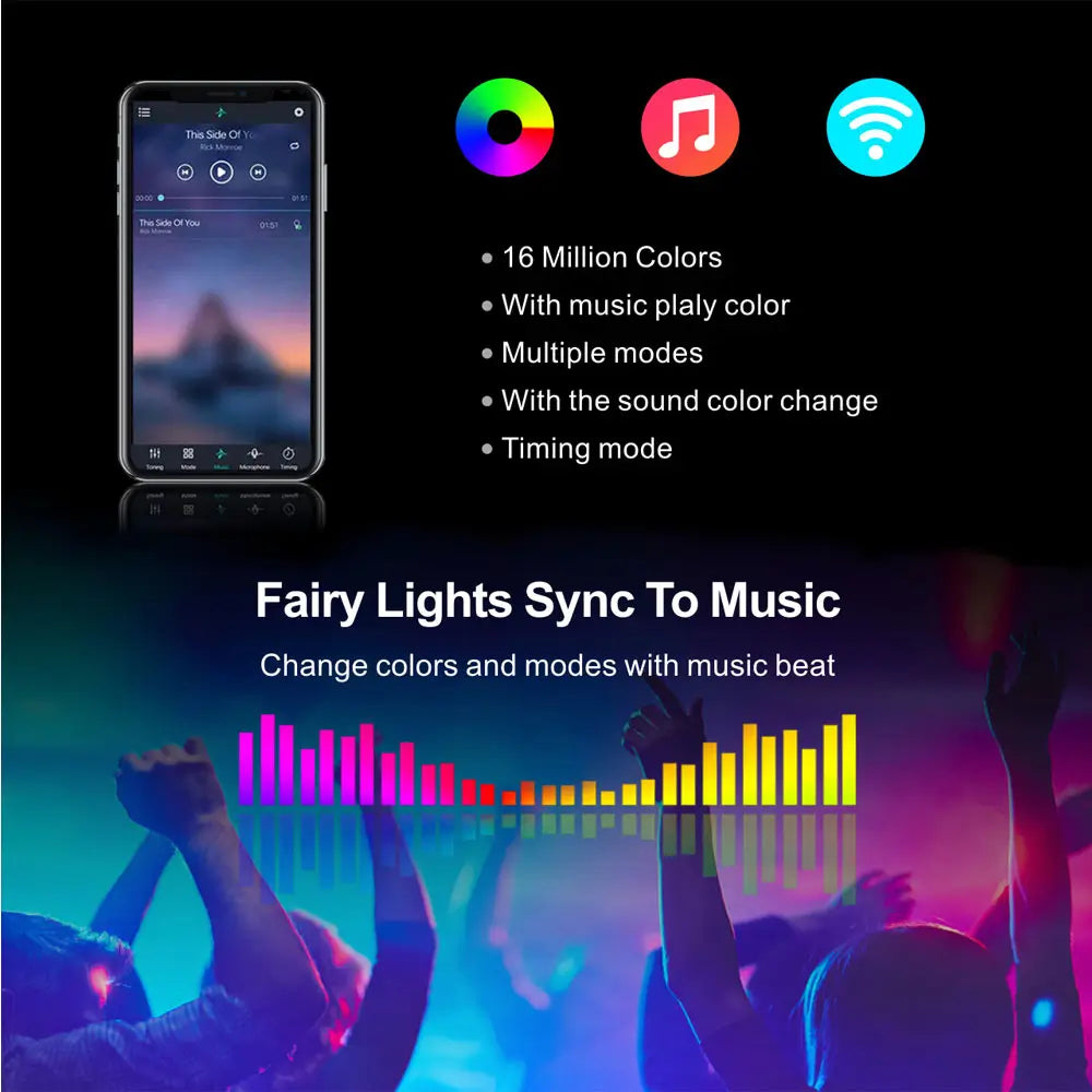 tira de luces led impermeables rgbw inteligente 10 metros googlealexa_4