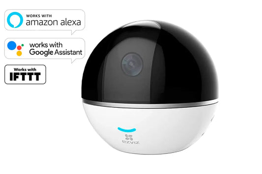 domo ip full hd 1080p pan tilt interior wifi lente 4mm ir10 mts pt 360audio wifi c6tc_1