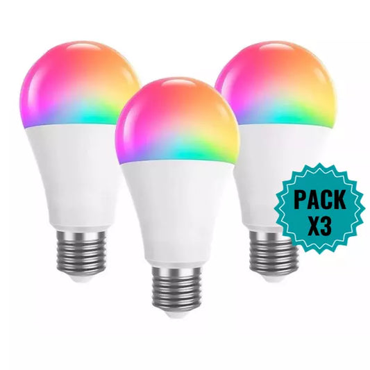 pack x3 ampolletas inteligentes wifi hyundai e27 rgb 8w_2