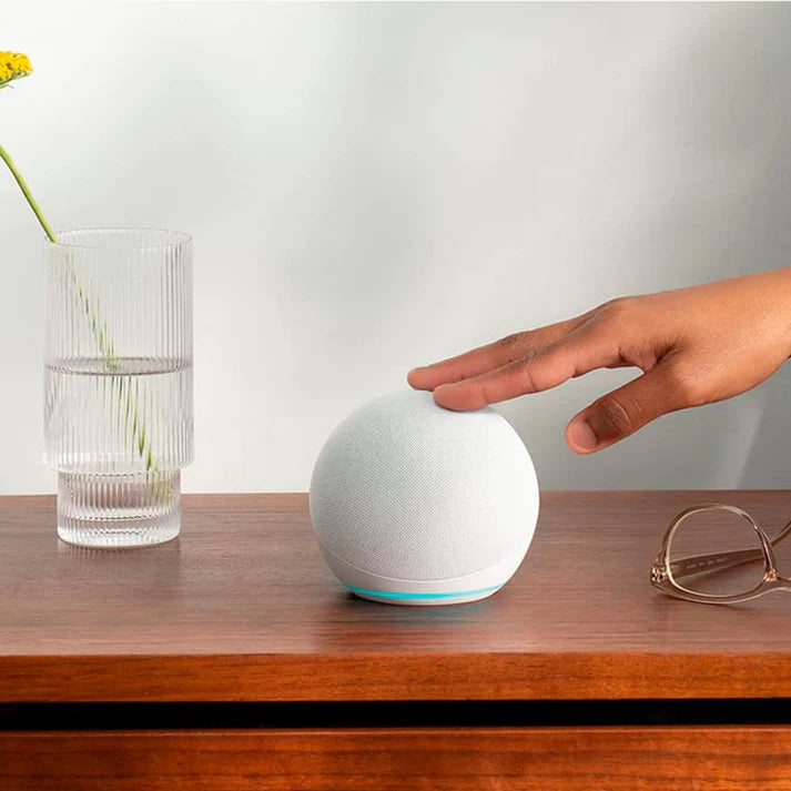 amazon alexa echo dot 5ta generacion glacier white_5