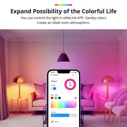 ampolleta inteligente wifi sonoff b05 led rgb_3